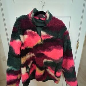 Multicolor Fleece Sweater